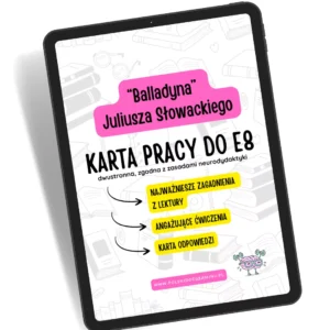 balladyna słowackiego